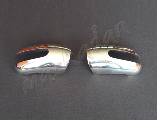Mercedes ML W164 Krom Ayna Kapağı 2005-2011 2 Parça Paslanmaz Çelik