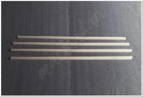 Renault Clio Symbol Krom Cam Çıtası 1999-2009 4 Parça Paslanmaz Çelik