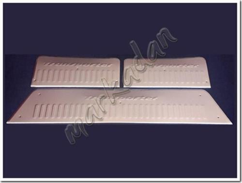 VW T5 Transporter Krom Kapı Eşiği 2003-2014 3 Parça Paslanmaz Çelik