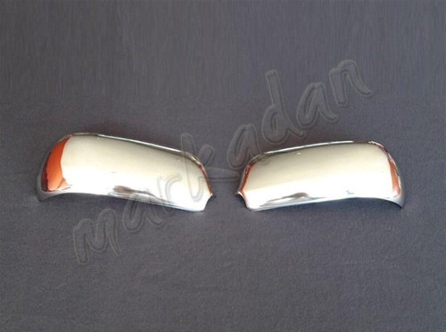 Skoda Octavia Krom Ayna Kapağı 2000-2004 2 Parça Paslanmaz Çelik