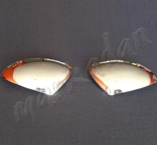 VW Tiguan Krom Ayna Kapağı 2007-2015 2 Parça Paslanmaz Çelik