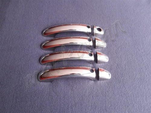 VW Touareg Sensörlü Krom Kapı Kolu 2003-2007 4 Kapı Paslanmaz Çelik