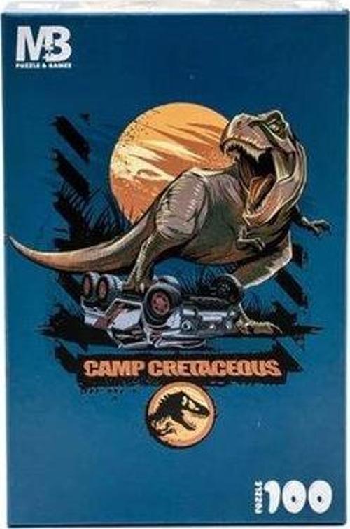 Mabbels Jurassic World Camp Cretaceous 100 Parça Puzzle