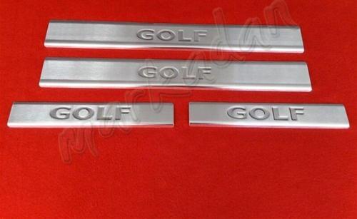 VW Golf 6 Krom Kapı Eşiği 2009-2012 4 Parça Paslanmaz Çelik