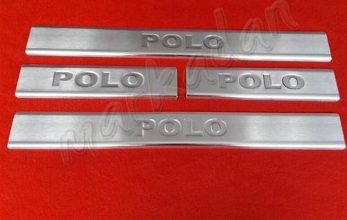 VW Polo Krom Kapı Eşiği 2009-2017 4 Parça Paslanmaz Çelik
