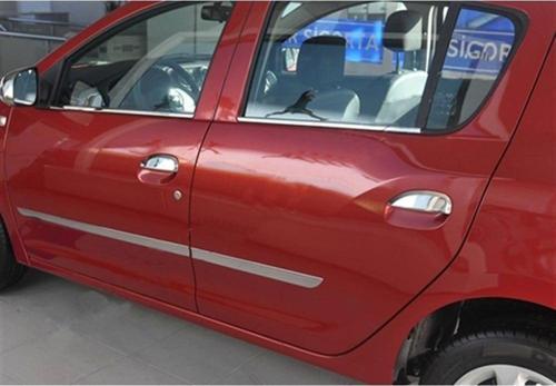Renault Clio Symbol Krom Cam Çıtası 2013-2021 4 Parça Paslanmaz Çelik