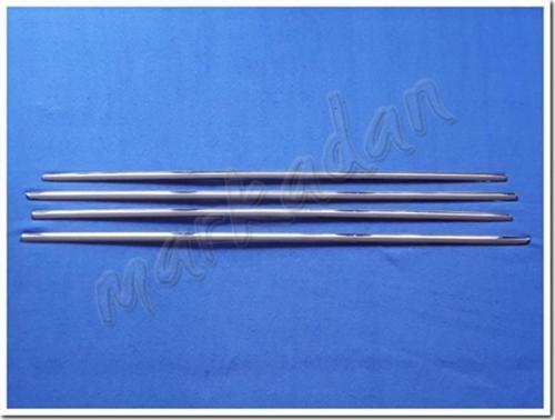 VW Passat B8.5 Sedan Krom Cam Çıtası 2019 Sonrası 4 Parça Paslanmaz Çelik