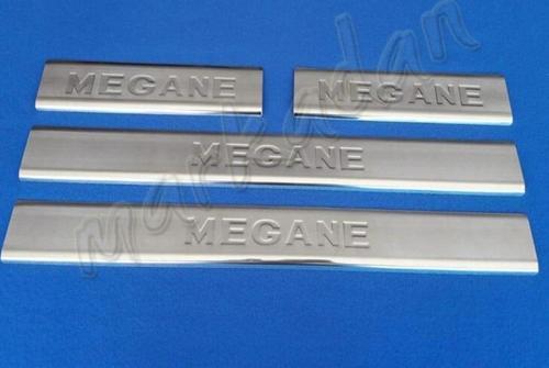 Renault Megane 2 Krom Kapı Eşiği 2004-2010 4 Parça Paslanmaz Çelik