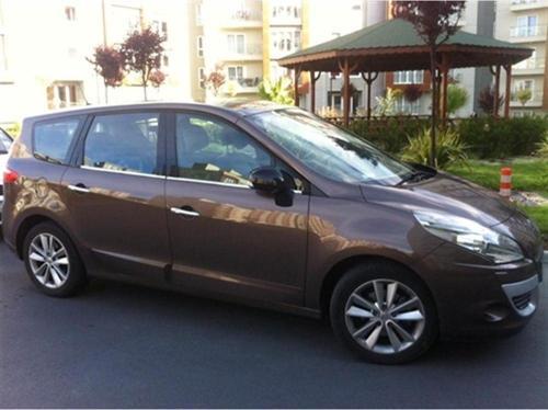 Renault Scenic 3 Krom Cam Çıtası 2009 Sonrası 4 Parça Paslanmaz Çelik
