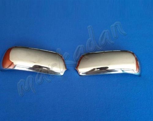 Skoda Octavia Krom Ayna Kapağı 2000-2004 2 Parça Paslanmaz Çelik