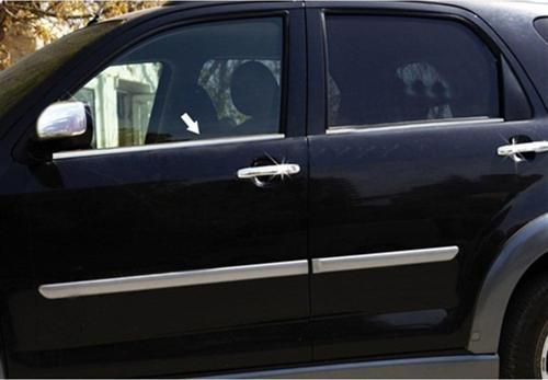 Daihatsu Terios Krom Cam Çıtası 2006-2017 4 Parça Paslanmaz Çelik