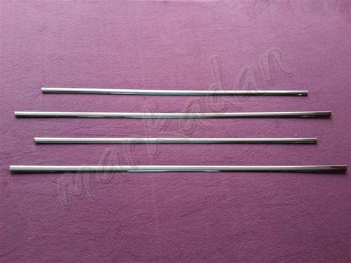 Mercedes E Klasse W124 Krom Cam Çıtası 1984-1995 4 Parça Paslanmaz Çelik