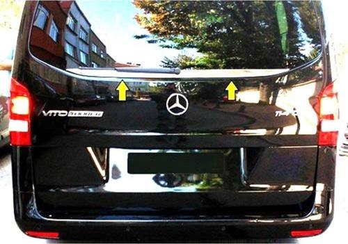 Mercedes Vito Krom Bagaj Camı Alt Çıtası 2014 Sonrası Paslanmaz Çelik