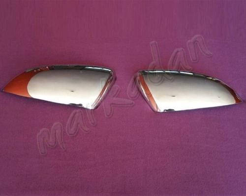 Nissan Qashqai Krom Ayna Kapağı 2007-2014 2 Parça Paslanmaz Çelik