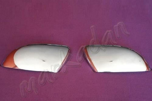 VW Golf 6 Krom Ayna Kapağı 2009-2012 2 Parça Paslanmaz Çelik