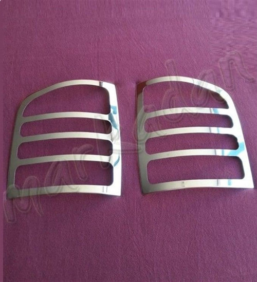 VW T5 Caravelle Krom Stop Çerçevesi 2003-2010 2 Parça Paslanmaz Çelik