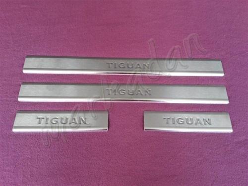VW Tiguan Krom Kapı Eşiği 2015 Sonrası 4 Parça Paslanmaz Çelik