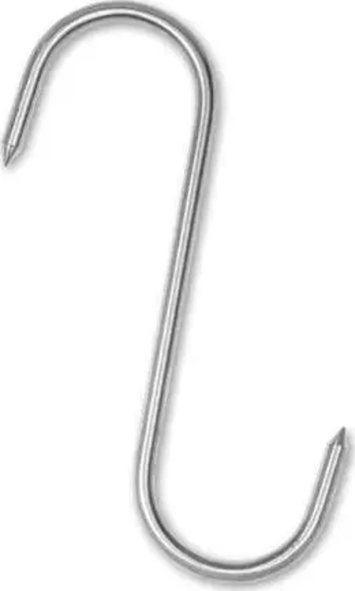 Butcher's S Çengel Nikel 10 Mm - 20 Cm