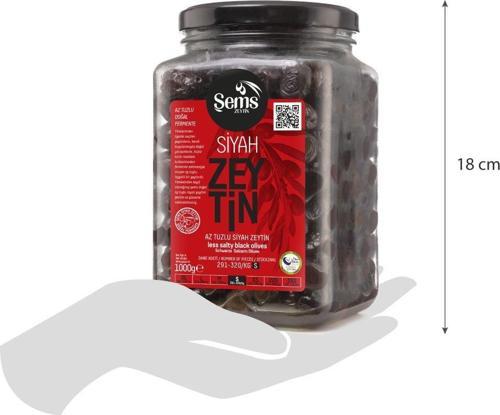 Siyah Zeytin 291-320 Kalibre 1000 gr