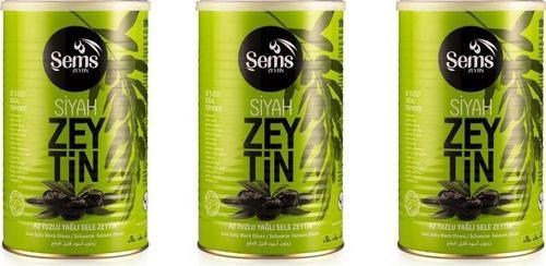 Siyah Zeytin 351-380 Kalibre 900 gr 3'lü