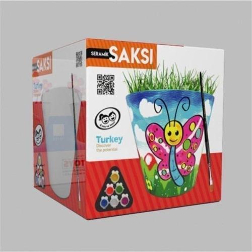 Redka Seramik Saksı Boyama