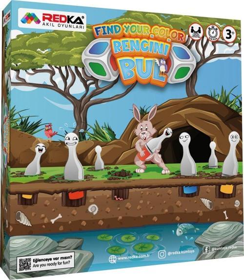 Rengini Bul Akıl Zeka Ve Dikkat Oyunu, Kutu Oyunu, Parti Oyunu