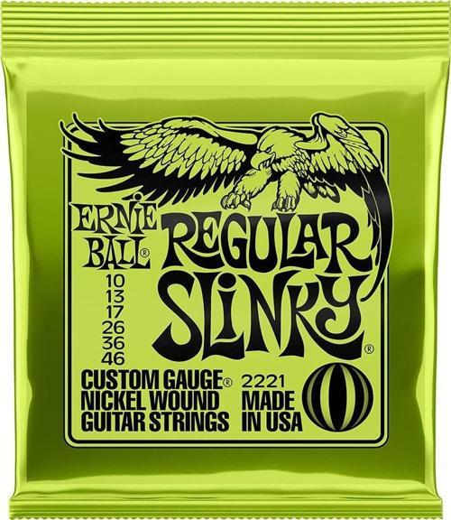 P02221 Regular Slinky Nickel 10-46 Elektro Gitar Teli