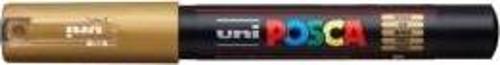 Pc-1M Markör Boyama Kalemi Posca Su Bazlı Poster 0.7 Mm Altın PC-1M (6 Lı Paket)