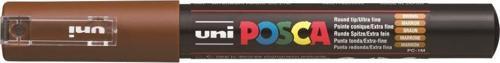 Pc-1M Markör Boyama Kalemi Posca Su Bazlı Poster 0.7 Mm Kahvenengi PC-1M (6 Lı Paket)