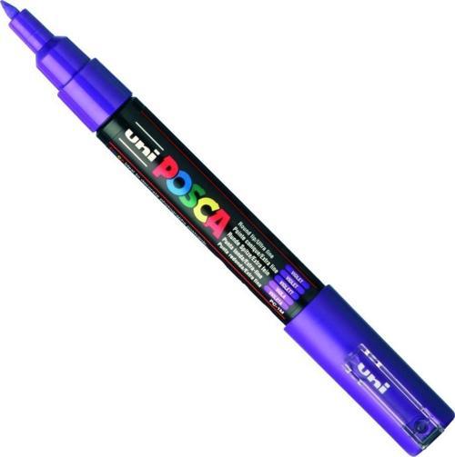 Pc-1M Markör Boyama Kalemi Posca Su Bazlı Poster 0.7 Mm Mor PC-1M (6 Lı Paket)