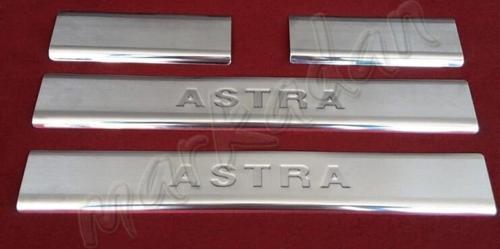 Opel Astra J Krom Kapı Eşiği 2009-2016 4 Parça P.Çelik