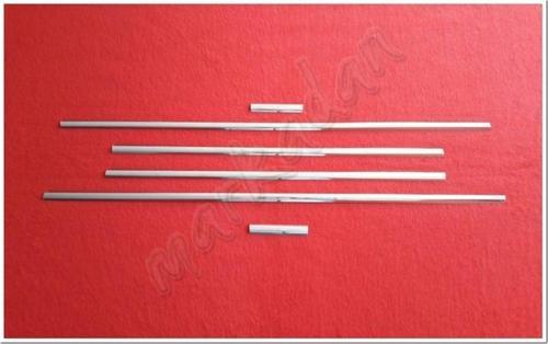 Hyundai i20 Cam Çıtası Nikelajı 2008-2014 6 Parça P.Çelik