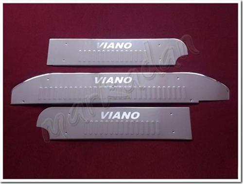 Mercedes Viano Krom Kapı Eşiği 2004-2014 3 Parça P.Çelik