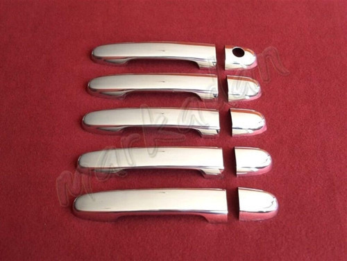Toyota Rav 4 Sensörsüz Kapı Kolu Nikelajı 2006-2012 5 Kapı P.Çelik