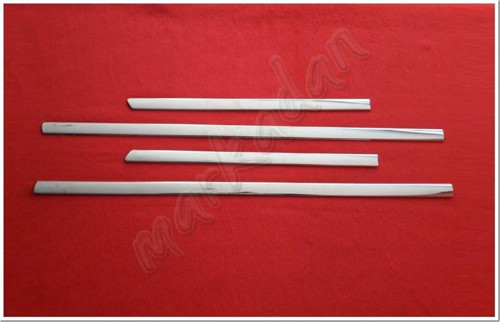 VW Bora Krom Yan Kapı Çıtası 1998-2004 4 Parça P.Çelik