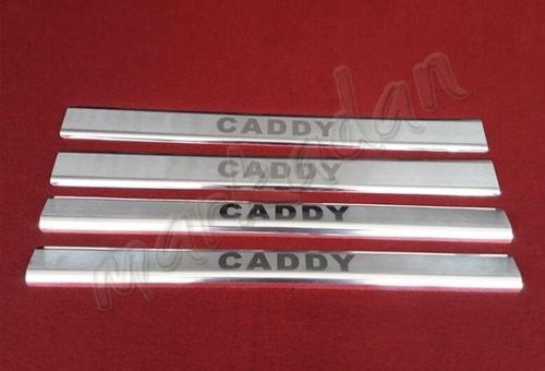 VW Caddy Krom Kapı Eşiği 2015-2020 4 Parça P.Çelik