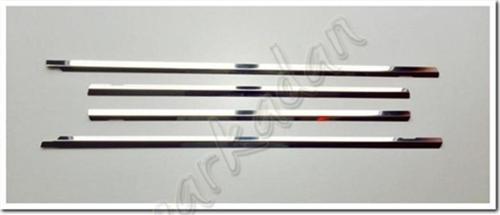 VW Polo Cam Çıtası Nikelajı 2009-2017 4 Parça P.Çelik