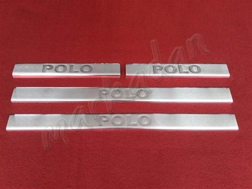 VW Polo Krom Kapı Eşiği 2001-2009 4 Parça P.Çelik