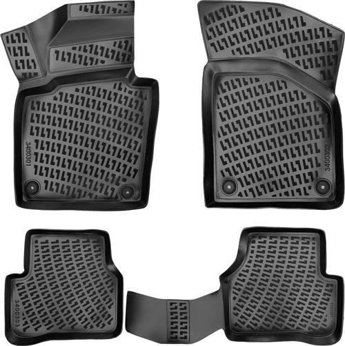 3D Oto Paspas Siyah Renk Volkswagen Passat B51997 - 2006 ile uyumlu