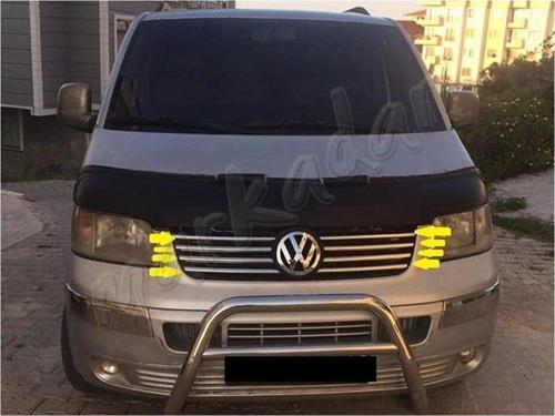 VW T5 Transporter Ön Panjur Nikelajı 2003-2010 8 Parça P.Çelik
