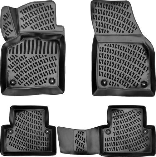 3D Oto Paspas Siyah Renk Volvo V50 2004 - 2012 ile uyumlu