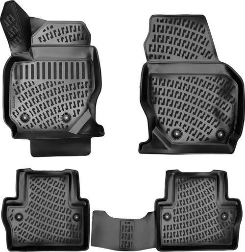 3D Oto Paspas Siyah Renk Volvo XC - 70 2007 Sonrası ile uyumlu