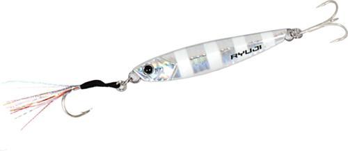 Jig King 7.7cm 40gr Metal Jig yem Zebra Glow
