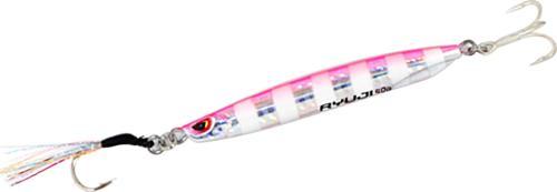 Silent Jig 7cm 30gr Metal Jig yem Pink Zebra Glow