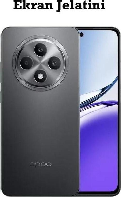 Oppo  Reno12 F 5G Uyumlu Ön Body Şeffaf Ultra Ekran Koruyucu Nano Jelatin