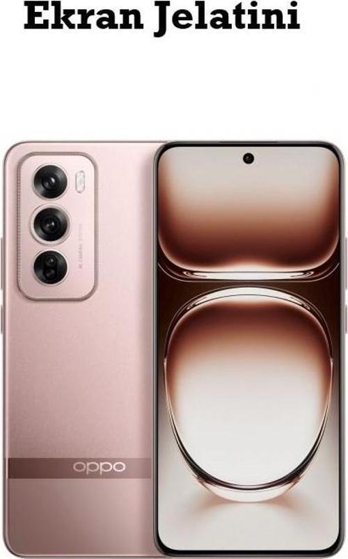 Oppo  Reno12 Pro 5G Uyumlu Ön Body Şeffaf Ultra Ekran Koruyucu Nano Jelatin