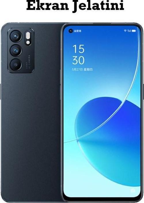 Oppo Reno 6 5G Uyumlu Ön Body Şeffaf Ultra Ekran Koruyucu Nano Jelatin