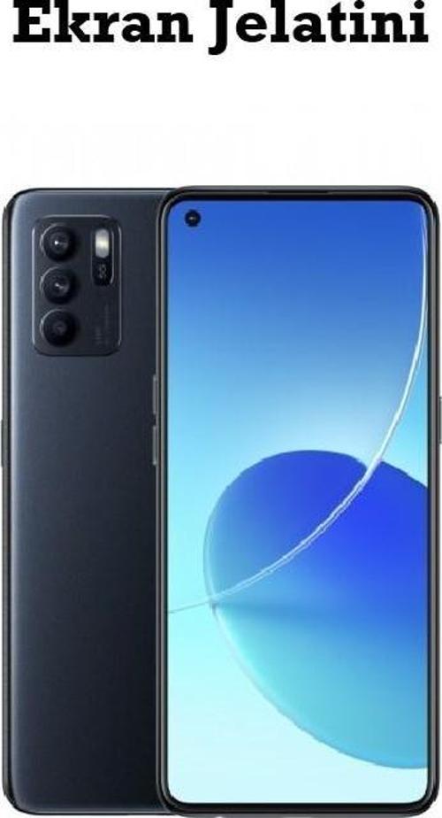 Oppo Reno 6 Z Uyumlu Ön Body Şeffaf Ultra Ekran Koruyucu Nano Jelatin