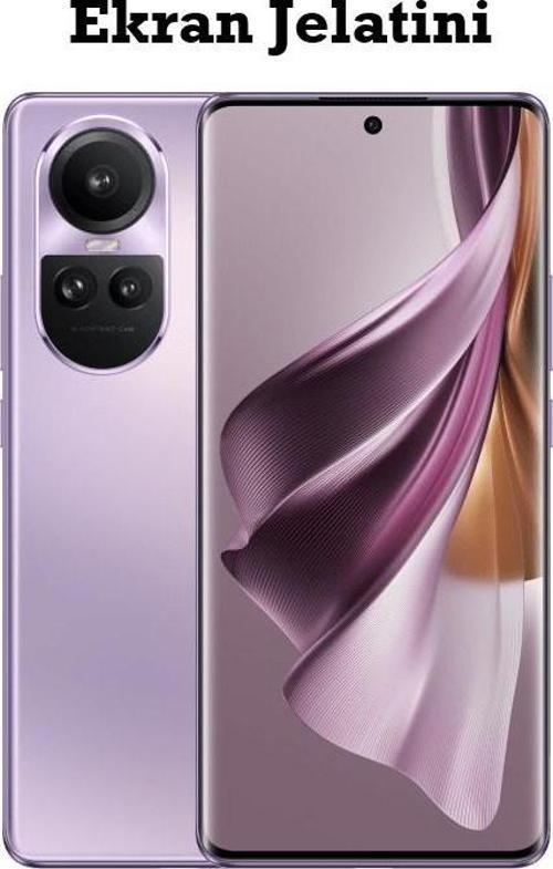 Oppo Reno10 Pro 5G  Uyumlu Ön Body Şeffaf Ultra Ekran Koruyucu Nano Jelatin