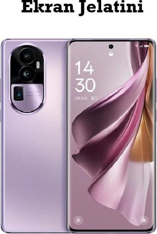 Oppo Reno10 Pro+ 5G Uyumlu Ön Body Şeffaf Ultra Ekran Koruyucu Nano Jelatin